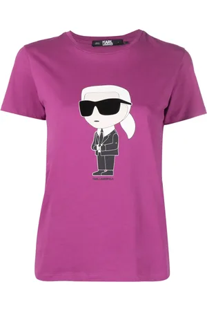 Karl Lagerfeld Ikon 2.0 T-Shirt aus Bio-Baumwolle