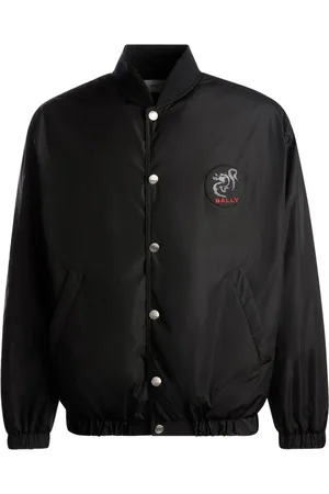 Bally Bomberjacke mit Logo-Applikation