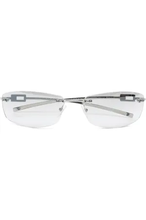 Gucci 2000-2020 rahmenlose Sonnenbrille