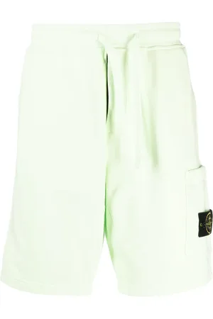 Stone Island Joggingshorts mit Logo-Patch