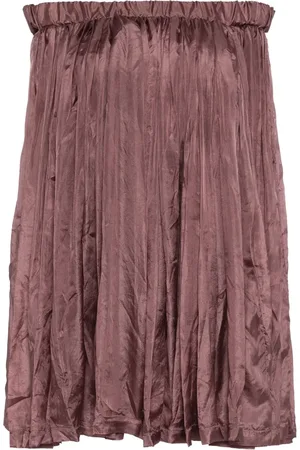 Rick Owens Seidenkleid mit Falten