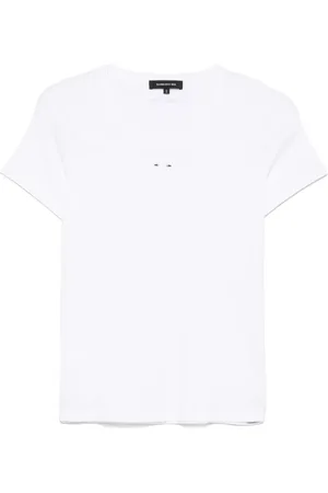 BARBARA BUI Geripptes Jersey-T-Shirt