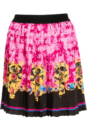 VERSACE Heart Couture Minirock mit Falten