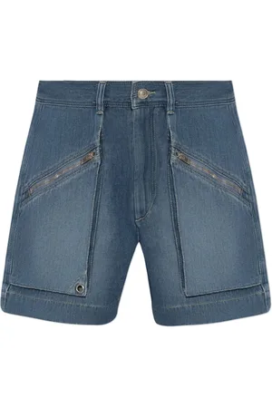 Isabel Marant Hoch sitzende Jeliano Jeans-Shorts