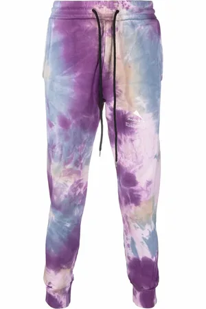 MAUNA KEA Jogginghose mit Batikmuster
