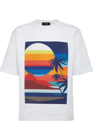 Dsquared2 Summer Lovers Sunset T-Shirt