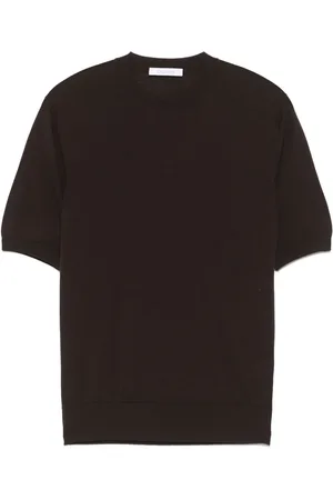 Cruciani Fein gestricktes T-Shirt