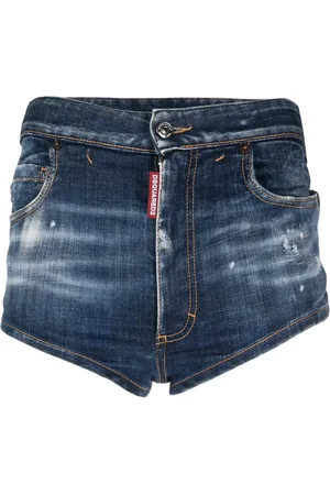 Dsquared2 Jeans-Shorts mit Logo-Patch