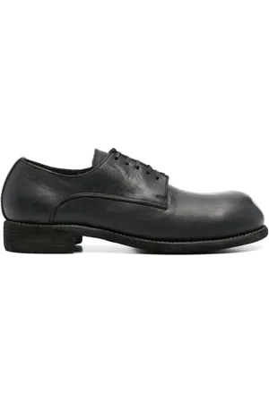 GUIDI Derby-Schuhe aus Leder