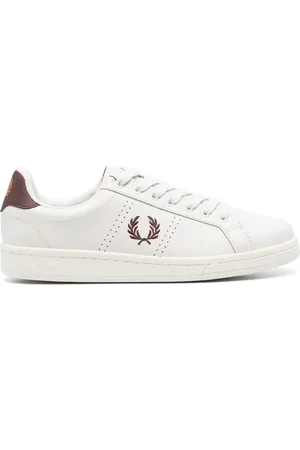 Fred Perry Sneakers mit Logo-Stickerei