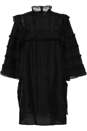 Isabel Marant Zakae Seidenkleid mit Biesen