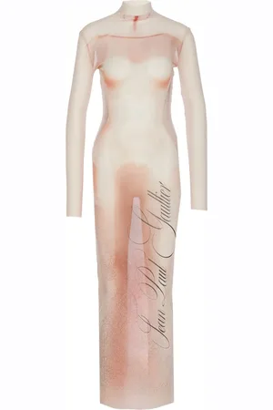 Jean Paul Gaultier Langes Mesh-Kleid