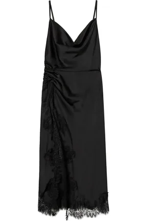 Twin-Set Kleid mit Spitzenbesatz