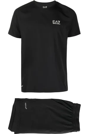 EA7 Set aus T-Shirt und Shorts mit Logo