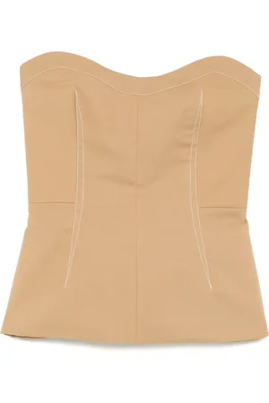 Serafini Oberteil aus Voile mit Ziernaht