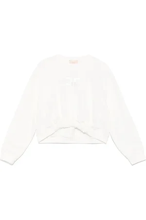Elisabetta Franchi Sweatshirt mit Logo-Stickerei