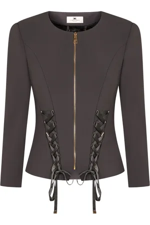 Elisabetta Franchi Jacke aus Chinakrepp