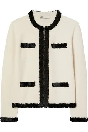 Tory Burch Kendra Cardigan mit Pailletten