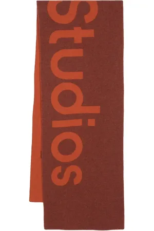 Acne Studios Schal mit Intarsien-Logo