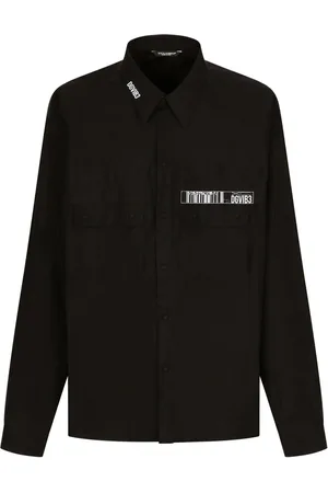 Dolce & Gabbana Hemd mit Logo-Print