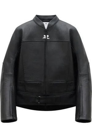 Courrèges Scuba Bomberjacke aus Leder