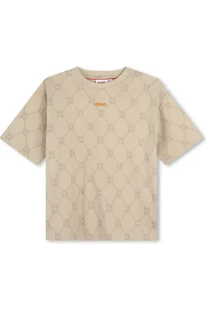 HUGO BOSS T-Shirt mit Monogramm-Print