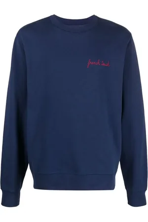 Maison Labiche Pullover mit Slogan-Stickerei