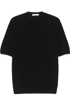 Cruciani Fein gestricktes T-Shirt