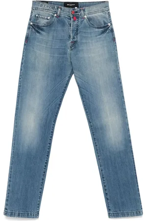 Kiton Jeans mit Logo-Patch