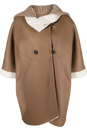 Fabiana Filippi Cape mit Kapuze