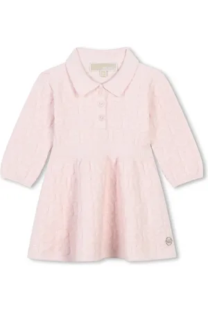 Michael Kors Pulloverkleid mit Intarsien-Logo