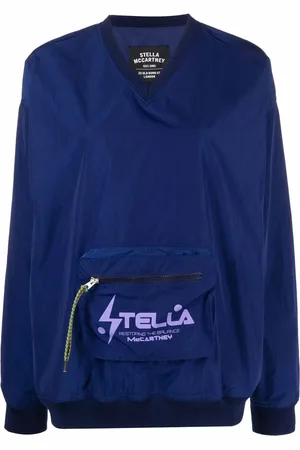 Stella McCartney Sweatshirt mit V-Ausschnitt