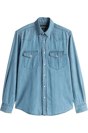 Tommy Hilfiger Jeanshemd im Western-Look