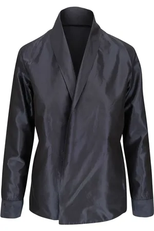 PETER COHEN Seidenblazer mit Schalkragen