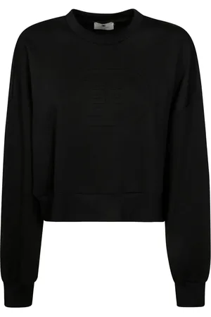 Elisabetta Franchi Sweatshirt mit Logo-Prägung