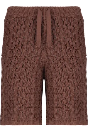 LANEUS Gestrickte Bermudas