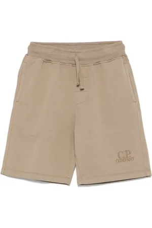 C.P. Company Shorts mit Logo-Stickerei