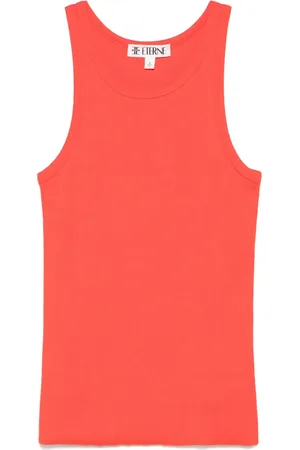 ÉTERNE Geripptes Jersey-Tanktop