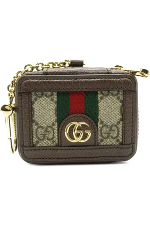 Gucci 2010s AirPod-Hülle aus Leder