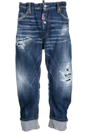 Dsquared2 Cropped-Jeans im Distressed-Look