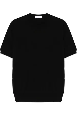Cruciani Fein gestricktes T-Shirt