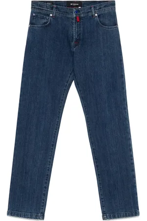 Kiton Jeans mit Logo-Patch