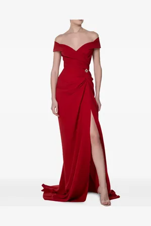 RHEA COSTA Schulterfreies Kleid