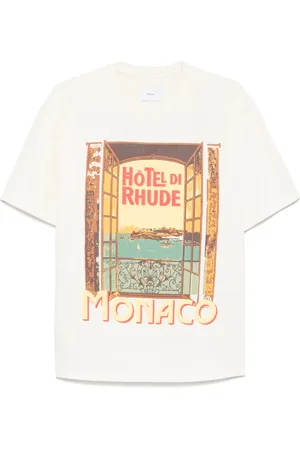 Rhude Hotel di Monaco T-Shirt