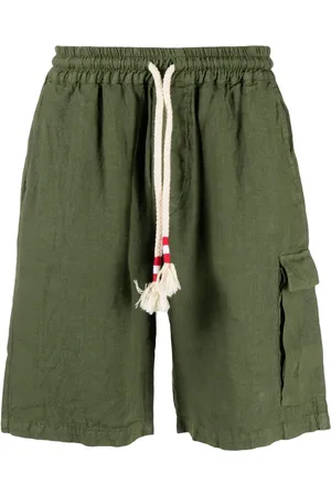 MC2 SAINT BARTH Bermudas mit Logo-Patch