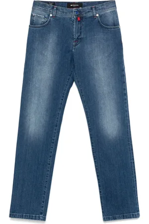 Kiton Jeans mit Logo-Patch