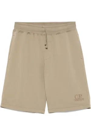 C.P. Company Shorts mit Logo-Stickerei