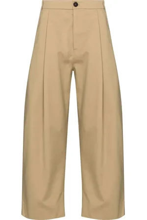 STUDIO NICHOLSON Cropped-Hose mit weitem Bein