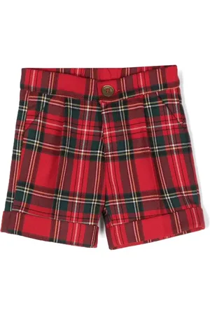 LA STUPENDERIA Shorts mit Schottenkaro