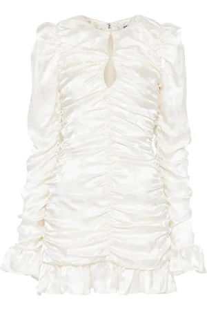 ROTATE Minikleid aus Satin